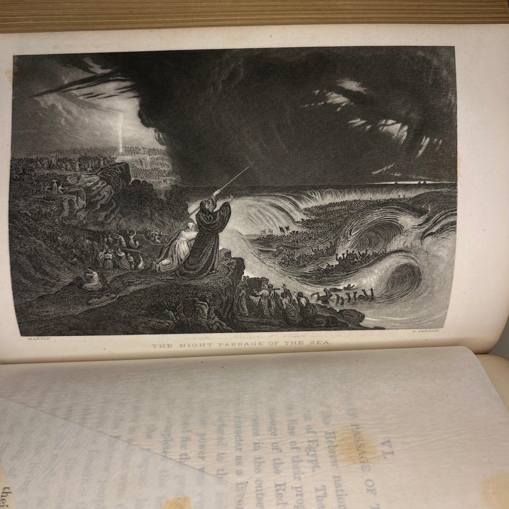 1869 Night Scenes In The Bible Illustrated by Rev. Daniel March