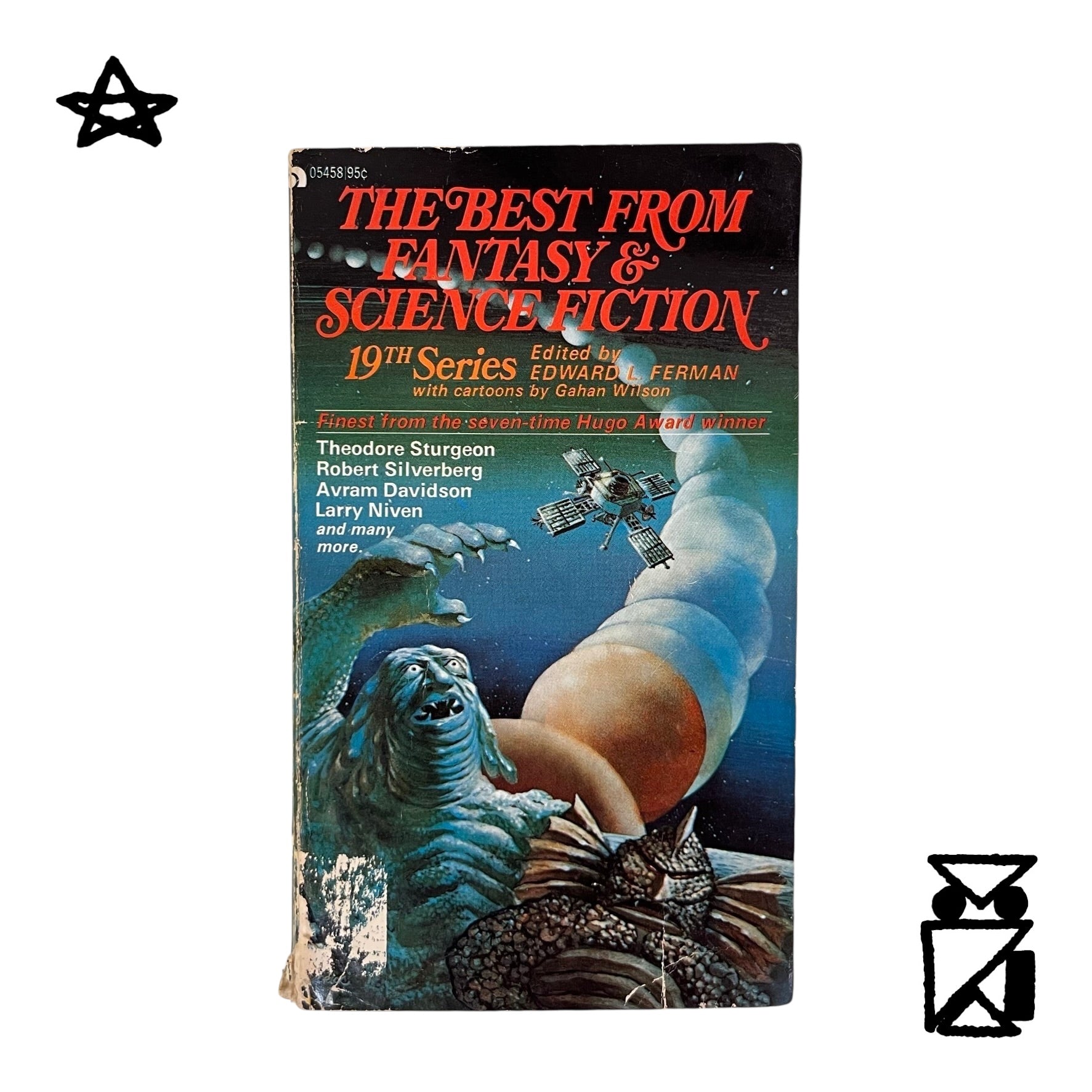 1973 The Best from Fantasy and Science Fiction (19th series)