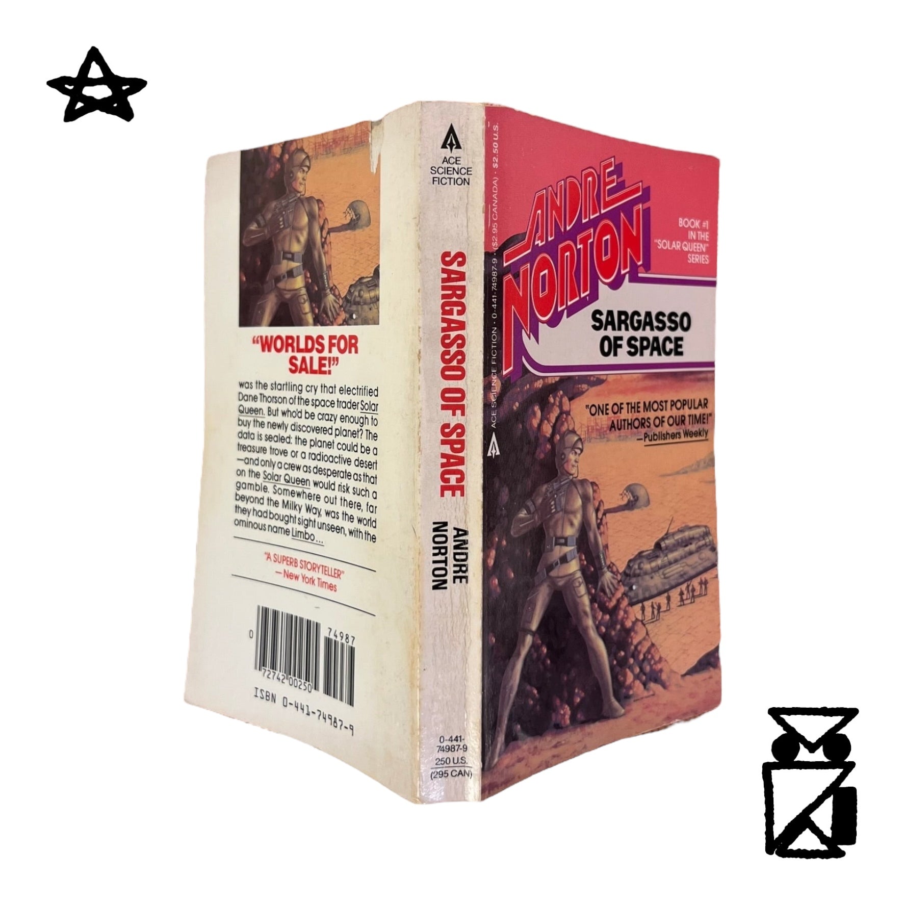 1985 Sargasso of Space by Andre Norton