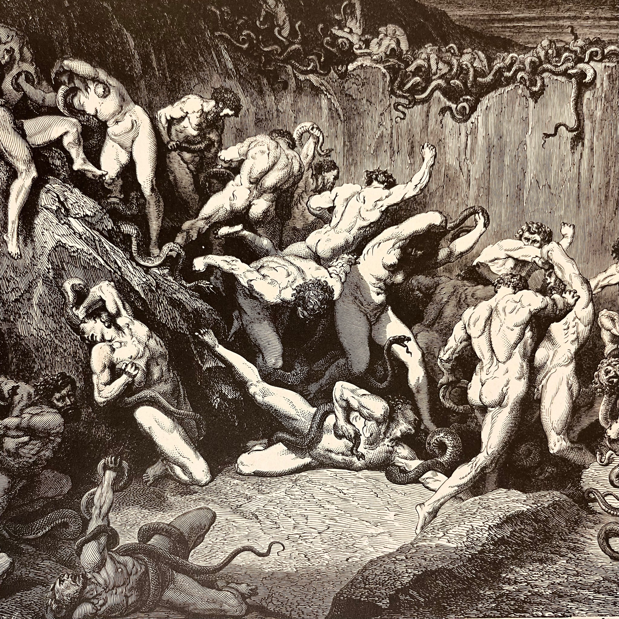 1899 Dante’s Inferno Illustrated by Gustave Doré